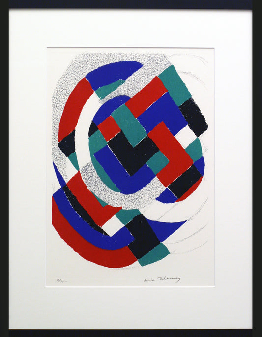 Sonia Delaunay-Terk Farblithographie 