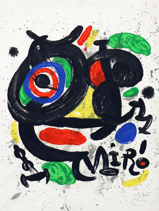Joan Miró Farblithographie
