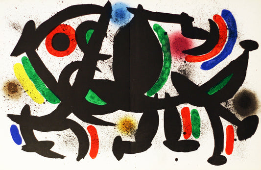 Joan Miró Farblithographie