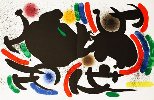 Joan Miró - Original Farblithographie